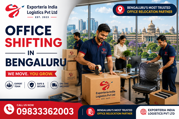 Office relocation and shifting services in Bengaluru